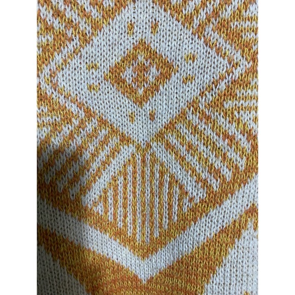 Bohemian Cropped Long Sleeve Sweater Women L Tan/brown Earthbound Earthy - Picture 4 of 9